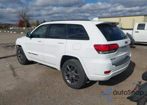 2021 Jeep Grand Cherokee 80Th Anniversary 4X4 z USA, uszkodzony, nr VIN 1C4RJFBG5MC840331